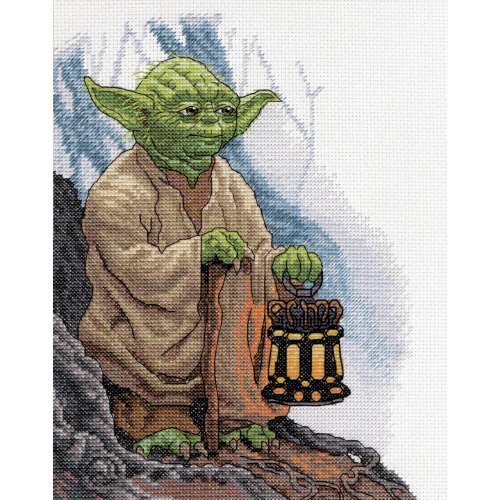 (image for) Star Wars Yoda Counted Cross Stitch Kit